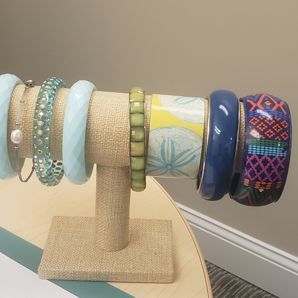 Bracelet Bundle, Bangle Bracelet Bundle, 9 Bracel… - image 2